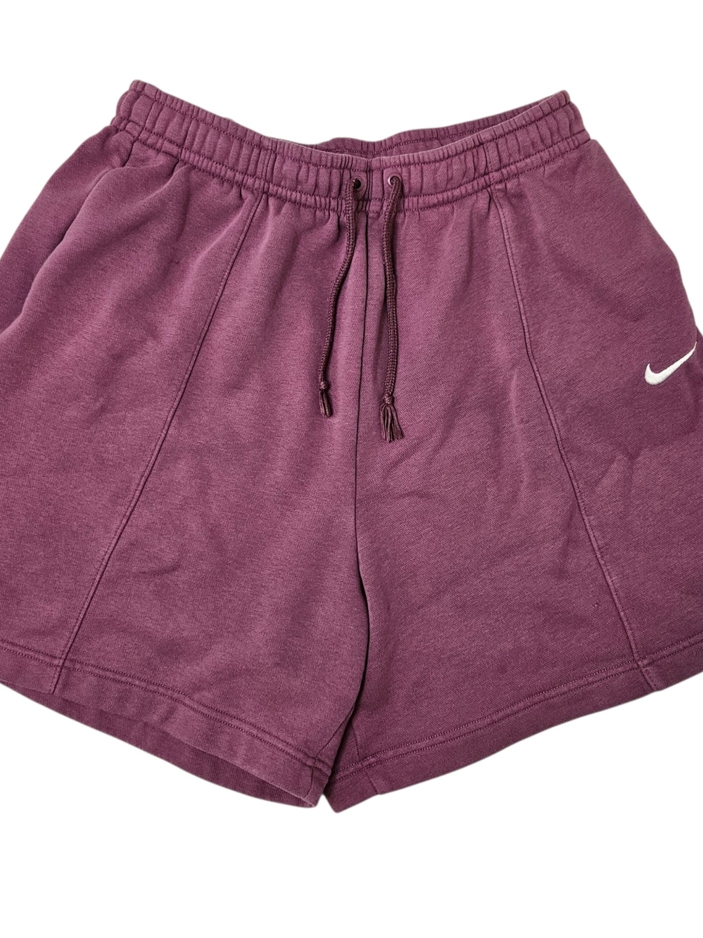 Nike Women's Plum Fleece Shorts - Comfortable Casual Fit